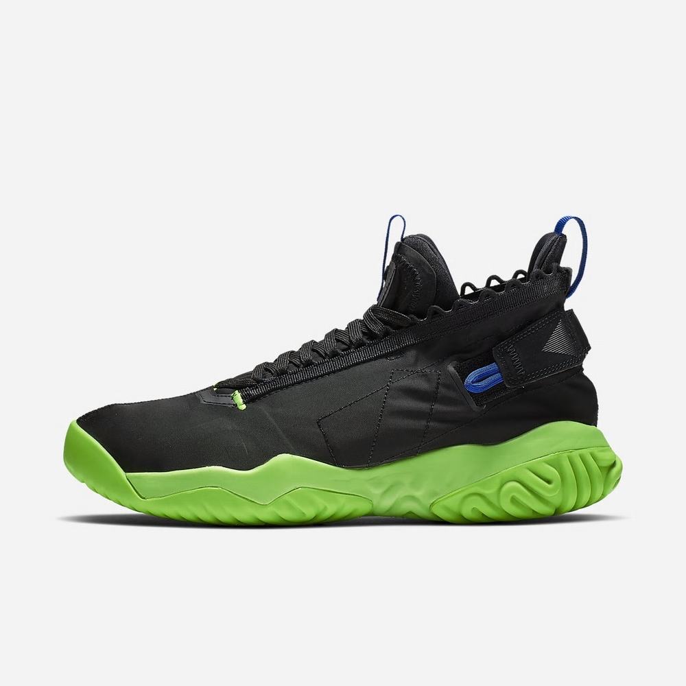 Sneakers Nike Jordan Proto-React Noir 6907-285 Black/Electric Green/Lime Blast/Racer Blue Homme | NJN-95753882